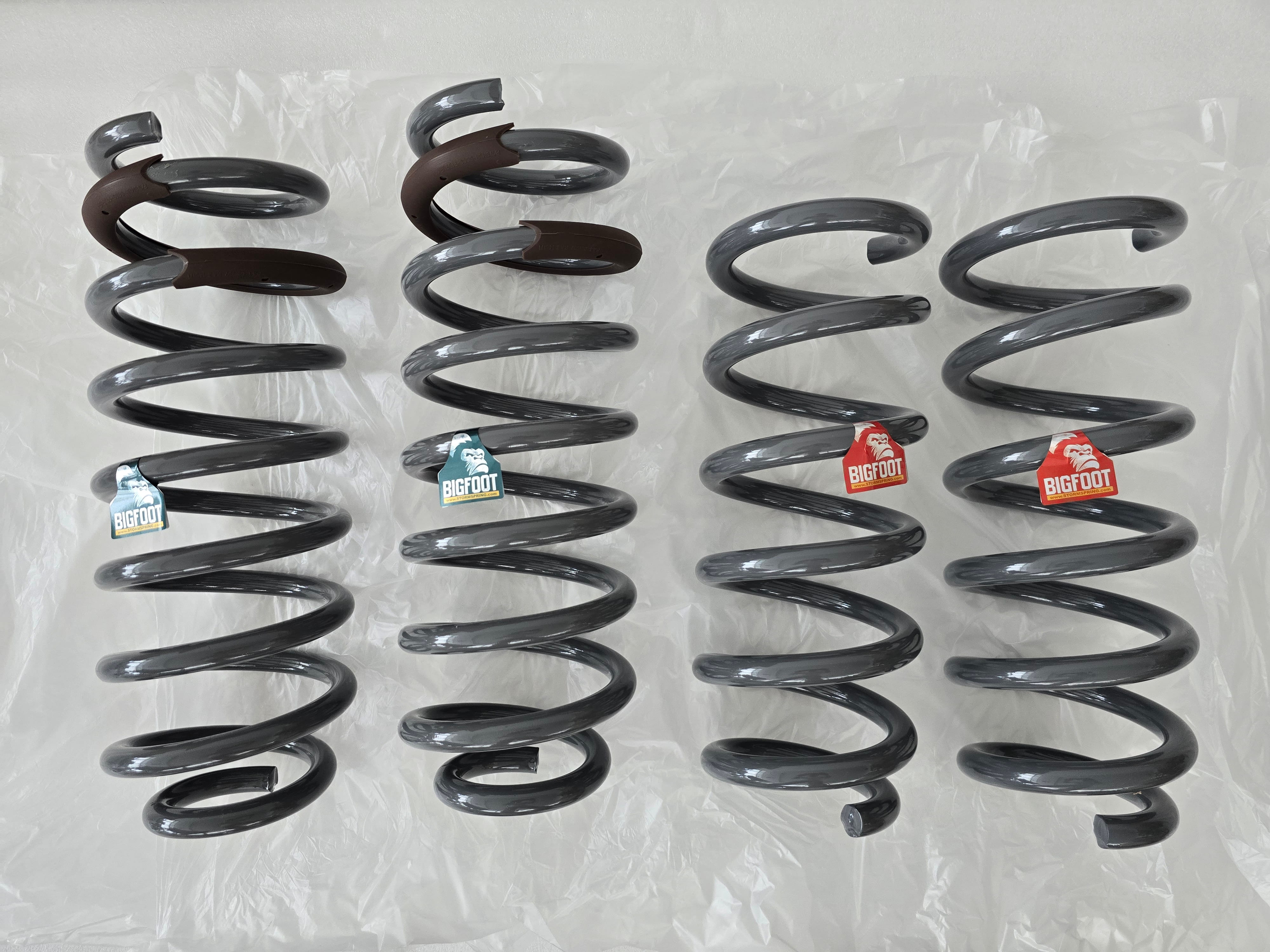 Kia PV5 CARGO 2025-2026 Front 1" Rear 2" Lift Spring Bigfoot Anti-Sagging Heavy Duty
