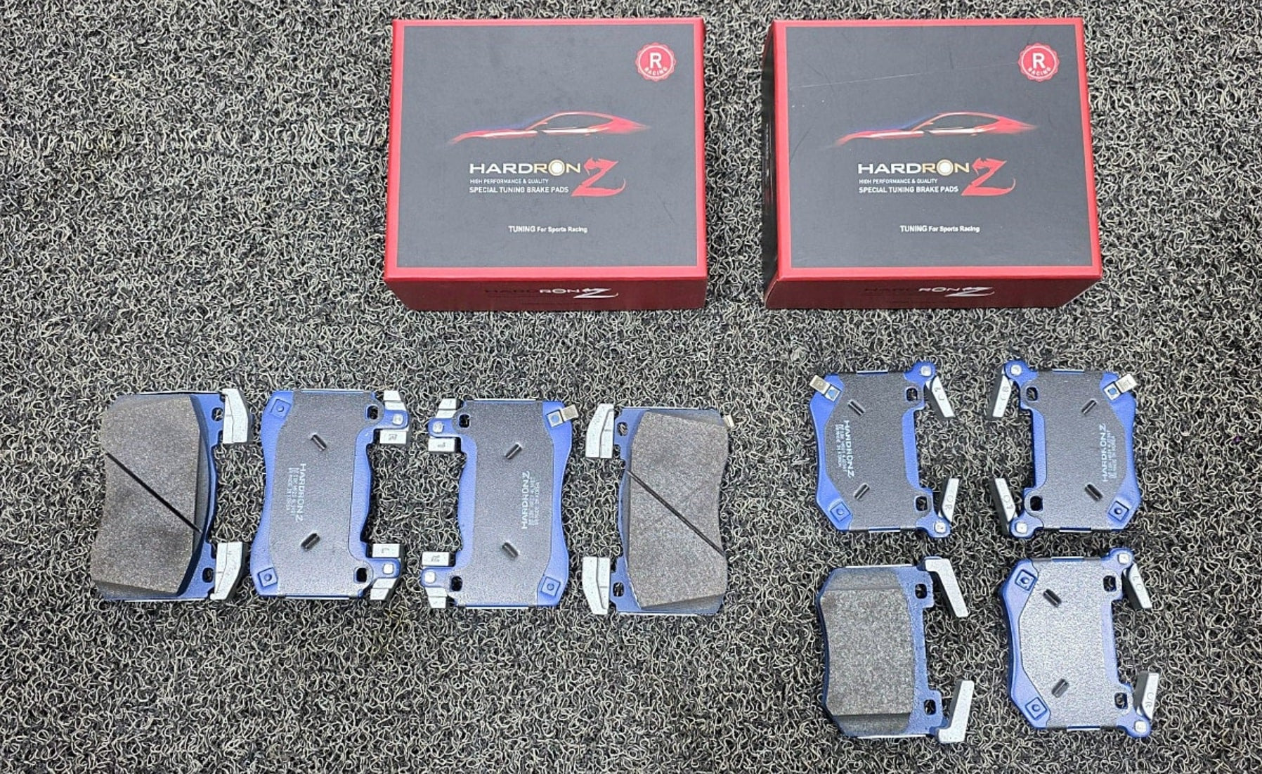 Sangsin Hardron ZR Brake Pads for Kia Stinger Genesis G70 3.3T Brembo Front Rear